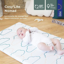 Babymoov Matelas de voyage Cosy'Lite Nomad 60x120cm, oeko Tex, Eco-con