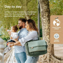 Babymoov Sac (a langer) Day to Day - Tendance et Fonctionnel, Capacit