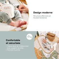 Babymoov Balancelle Bébé Swoon Hoop - Télécommande incluse, Ultra