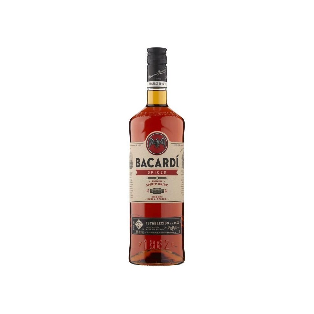 Bacardi Spiced - Rhum ambré - 35,0% Vol. - 70cl