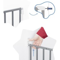 Badabulle Barriere de Sécurité Safe & Protect XL (60-107 cm)