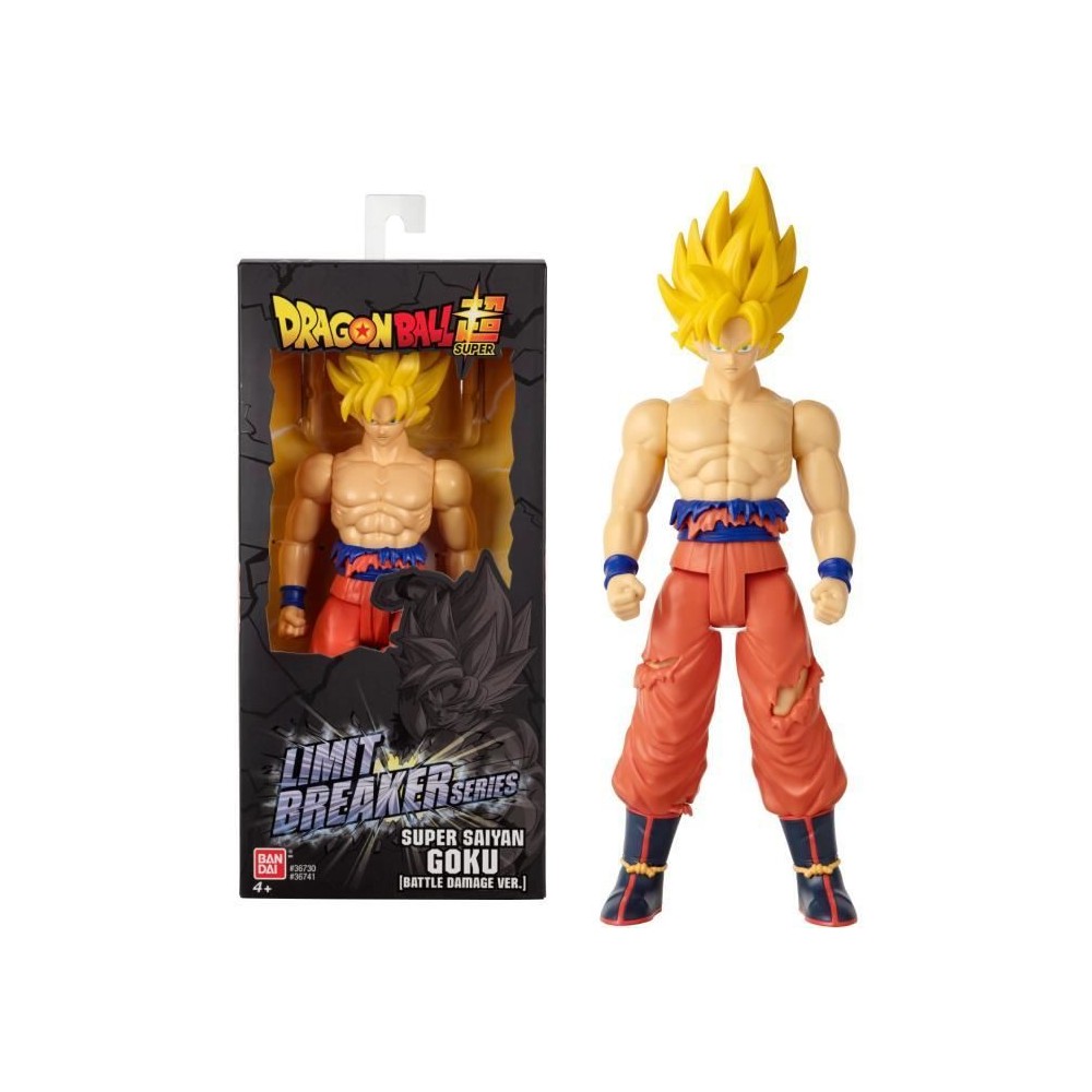 Figurine géante Super Saiyan Goku (Battle Damage Ver.) - BANDAI - Dra