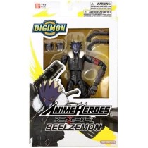 Figurine Anime Heroes Digimon Beelzemon 17 cm - BANDAI - Pistolets Ber