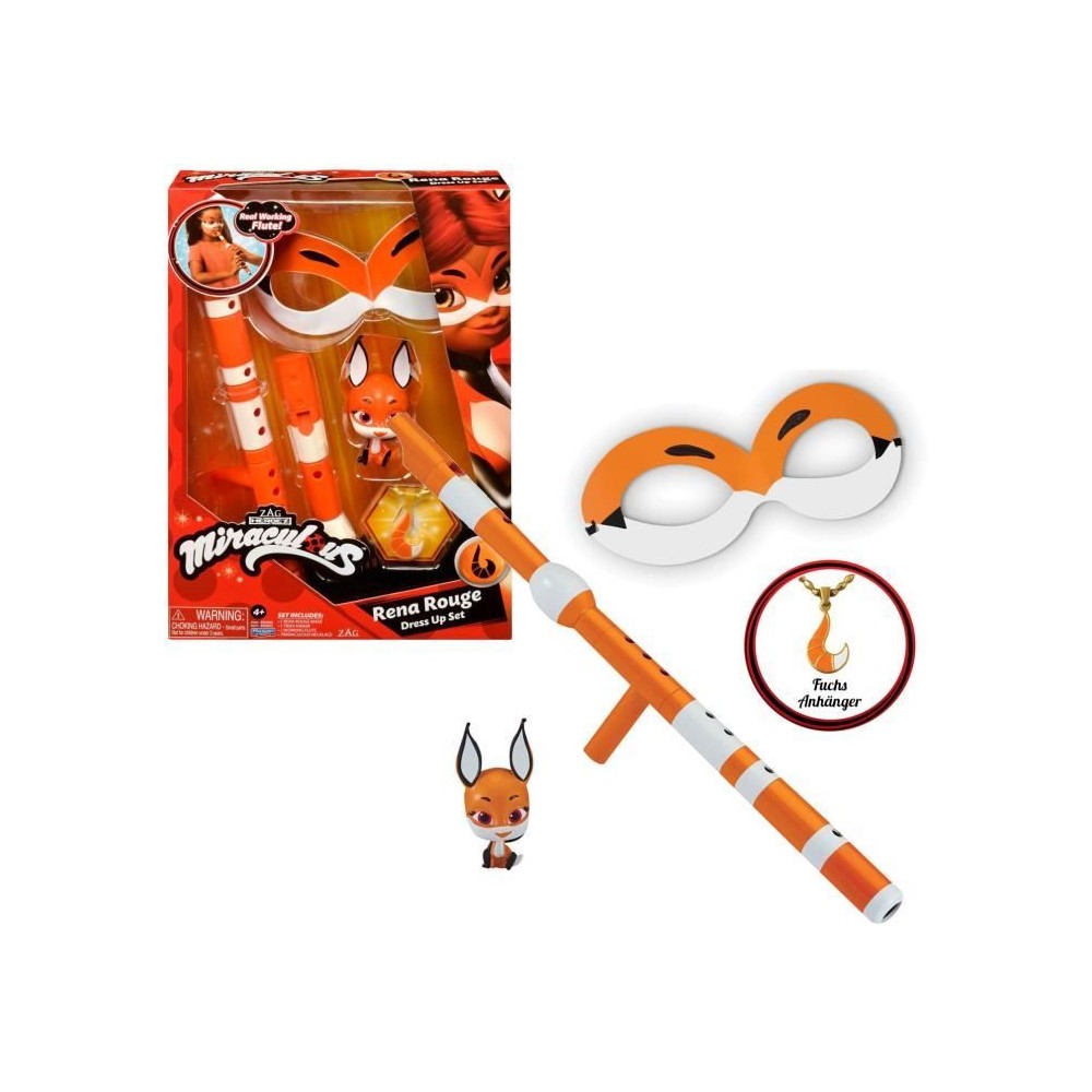 BANDAI - Miraculous Set de transformation - Rena Rouge