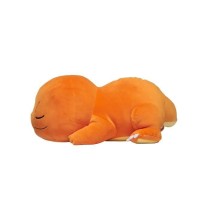 Peluche Salameche Dort 40cm - BANDAI - Pokémon - Doudou ou Oreiller p