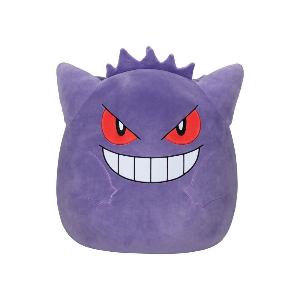 Peluche - BANDAI - Pokémon - Squishmallows 50 cm - Ectoplasma (Gengar