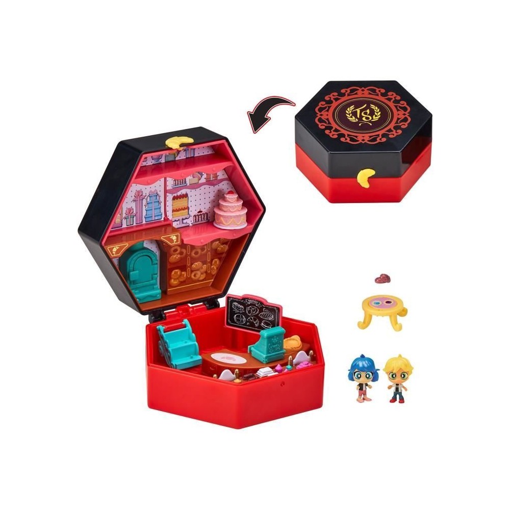 BANDAI - Miraculous Ladybug - Mini univers Chibi Boulangerie - Mini fi