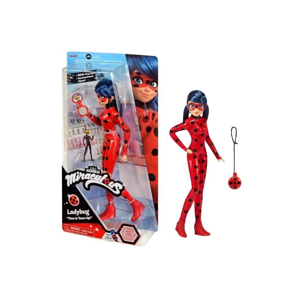 BANDAI - Miraculous Ladybug - Poupée mannequin 26 cm - Ladybug avec s