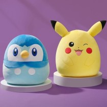 Peluche - BANDAI - Pokémon - Squishmallows 50 cm - Tiplouf- Grande pe