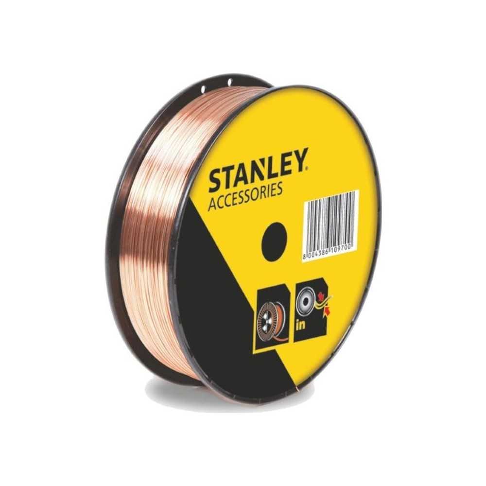 STANLEY 460628 Bobine fil acier pour soudure MIG/MAG sans gaz - Ø 0,9