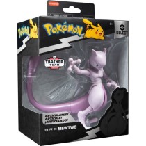 Figurine - BANDAI - Pokémon Mewtwo - 12 cm, ultra articulée et tres