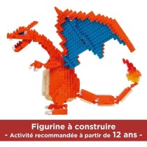 Figurine Pokémon Dracaufeu (Charizard) - BANDAI - Nanoblock - Figurin