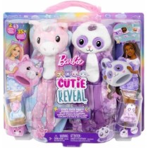 Barbie - Cutie Reveal Soirée Pyjama - Coffret rempli de surprises ave