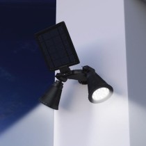 LUMISKY Projecteur double spot solaire extérieur étanche avec détec