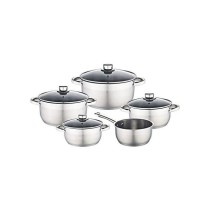 BAUMALU 341979 Batterie 9 pieces inox - Tous feux dont induction