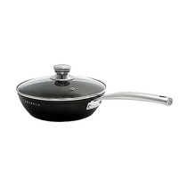 Sauteuse 28 cm + couvercle en verre BLACK EDITION