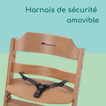 BEBECONFORT Timba Chaise haute bébé, Chaise bois, De 6 mois a 10 ans