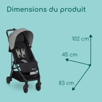 BEBECONFORT Poussette canne ultra compacte TEENY 3D, 4 roues, De la na