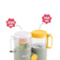 BADABULLE Robot culinaire 4 en 1 B.Easy - Cuit vapeur, Mixe, Réchauff