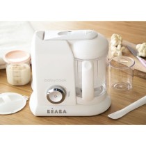 BEABA, Babycook Solo, robot bébé 4 en 1, blanc