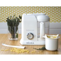 BEABA, Babycook Solo, robot bébé 4 en 1, blanc