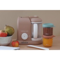 BEABA EXCLUSIVITE, Babycook solo, robot bébé 4 en 1, cuiseur-mixeur,