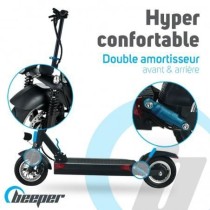 Trottinette électrique pliable - BEEPER MAX FX10-G2-26 - 500W - 10 po