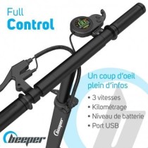 Trottinette électrique pliable - BEEPER MAX FX10-G2-26 - 500W - 10 po