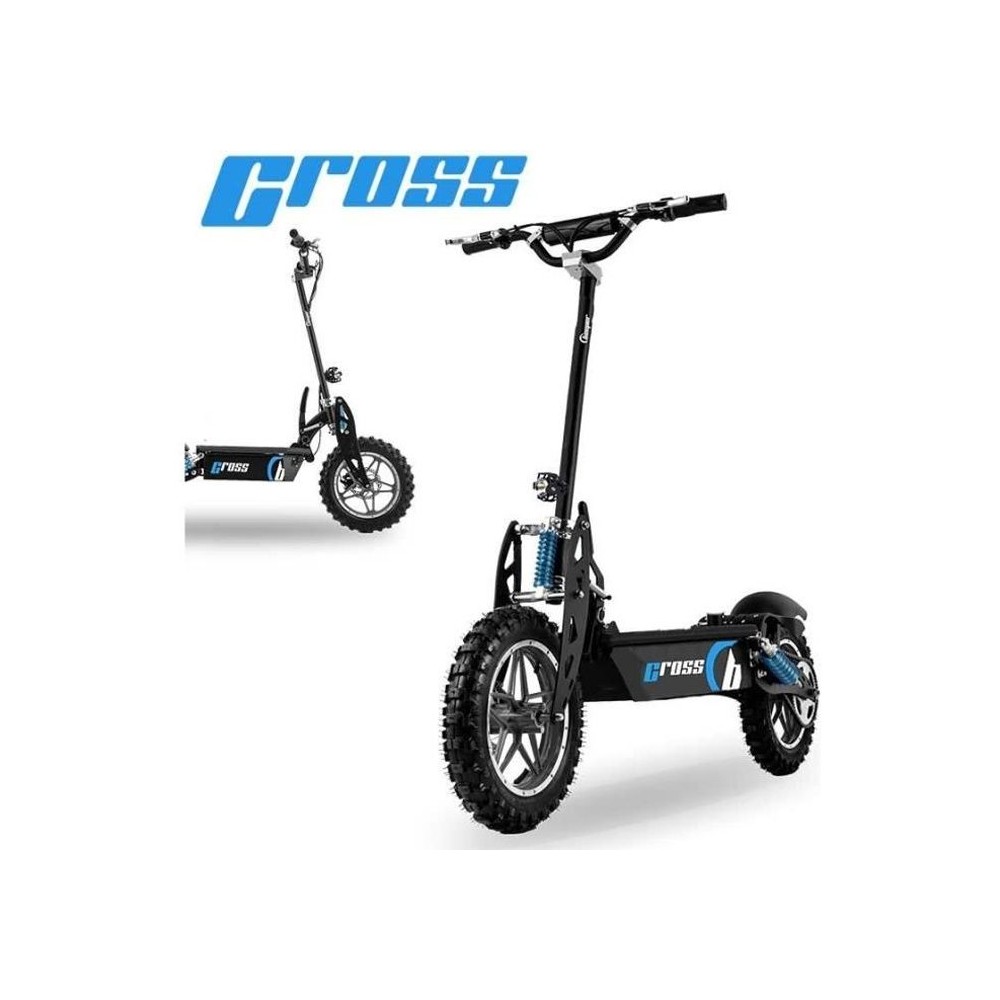 Trottinette Electrique Cross FX1600-S - BEEPER - 14 - 1600W - Noir