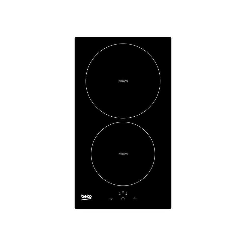 Plaque de cuisson Induction BEKO - 2 feux - L30 cm - HDMI32400DT