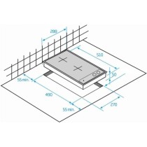 Plaque de cuisson Induction BEKO - 2 feux - L30 cm - HDMI32400DT