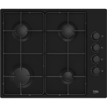 Table de cuisson a gaz - BEKO - 4 feux - 60 cm - HIGG64123SB