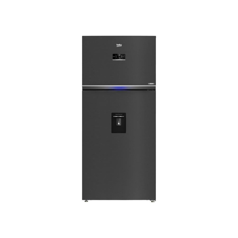 Réfrigérateur pose libre - BEKO - RDNE650E40DZXBRN - Double Porte -