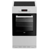 Cuisiniere induction - BEKO - FSM58301WC - 3 feux - 0,92 kwh/cycle - 5