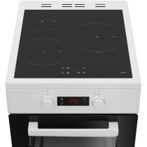 Cuisiniere induction - BEKO - FSM58301WC - 3 feux - 0,92 kwh/cycle - 5