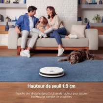 BEKO VRR60314VW - Aspirateur Robot Laveur 2 en 1 Connecté - Autonomie