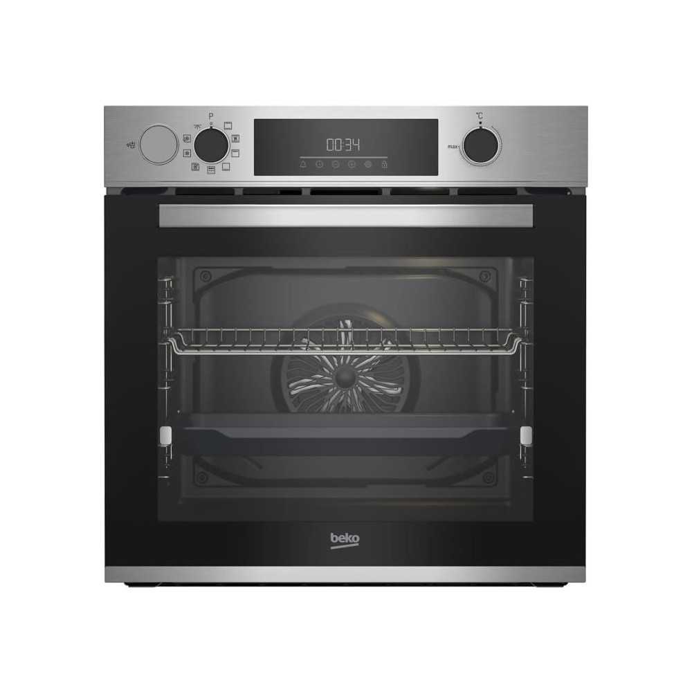 Four encastrable - Chaleur pulsée 3D - BEKO - BBIS14300XMPSE - Inox -