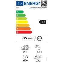 Lave-vaisselle tout intégrable BEKO b300 BDIN16420 - 14 couverts - 46