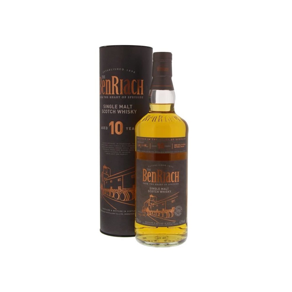 Benriach - 10 ans - Whisky - 43.0% Vol. - 70 cl