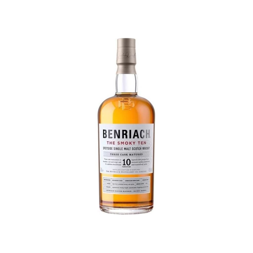 Benriach - 10 ans - The Smoky Ten - Single malt scotch whisky - 46,0 %