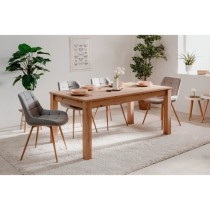 Table a manger extensible 6-10 personnes - Rectangulaire - MDF - Indus