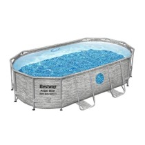 Kit Piscine hors sol BESTWAY Power Steel™- 427 x 250 x 100 cm - Oval