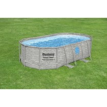 Kit Piscine hors sol BESTWAY Power Steel™- 427 x 250 x 100 cm - Oval