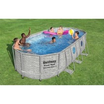 Kit Piscine hors sol - BESTWAY - Power Steel - 549 x 274 x 122 cm - Ov