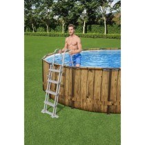 Piscine BESTWAY hors sol ronde Power Steel™ SwimVista 488 x 122 cm m