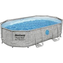 Piscine hors sol BESTWAY - Power Steel™- 488 x 305 x 107 cm - Ovale