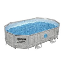 Piscine hors sol BESTWAY - Power Steel™- 488 x 305 x 107 cm - Ovale