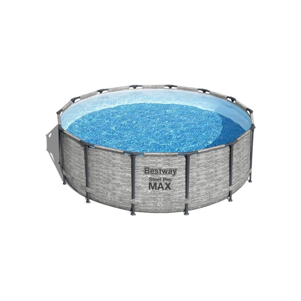 Kit Piscine hors sol tubulaire BESTWAY Steel Pro Max™ - 427 x 122 cm