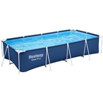 Piscine hors sol tubulaire BESTWAY - Steel Pro™ - 400 x 211 x 81 cm