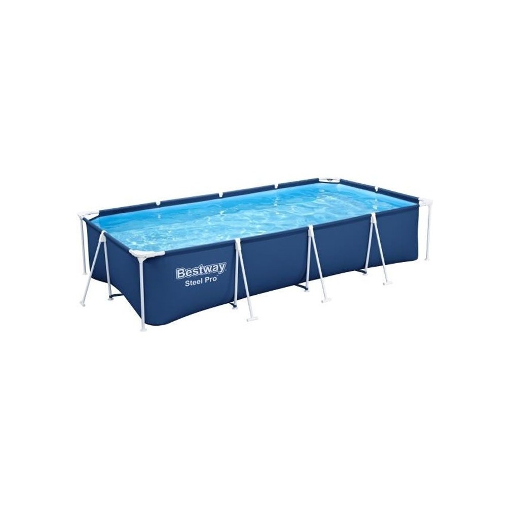 Piscine hors sol tubulaire BESTWAY - Steel Pro™ - 400 x 211 x 81 cm